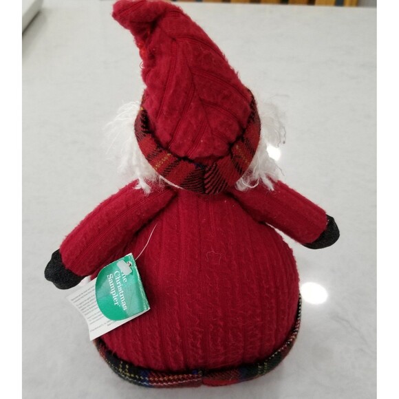 Vintage Russ Berrie & Co snowman santa shelf sitter the Christmas sampler - Picture 11 of 11